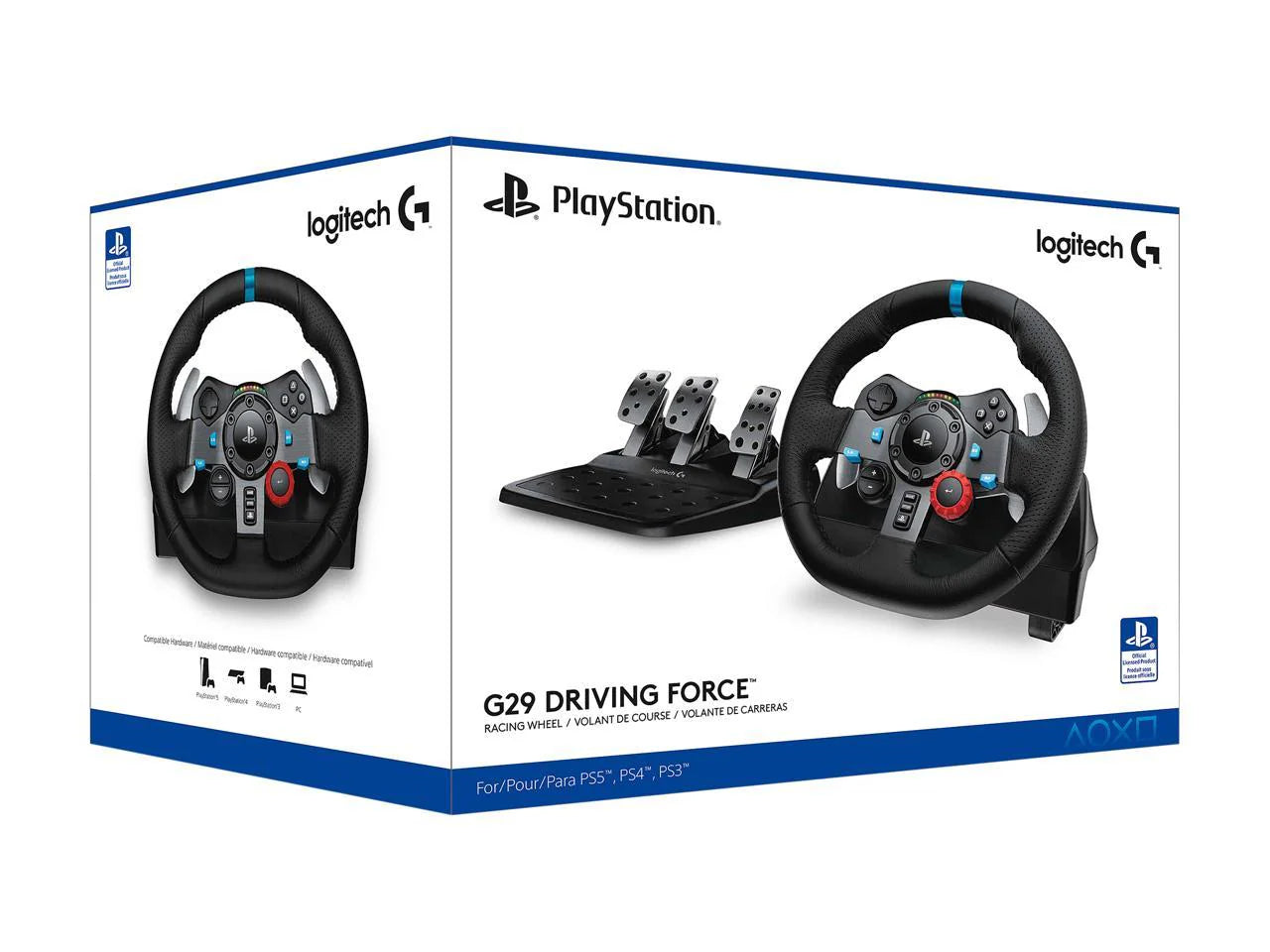 Logitech G29 Driving Force Steering Wheel & Pedals Logitech G29 Driving Force Steering Wheel & Pedals